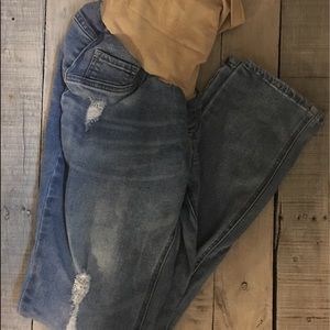 Jessica Simpson maternity jeans *LARGE*