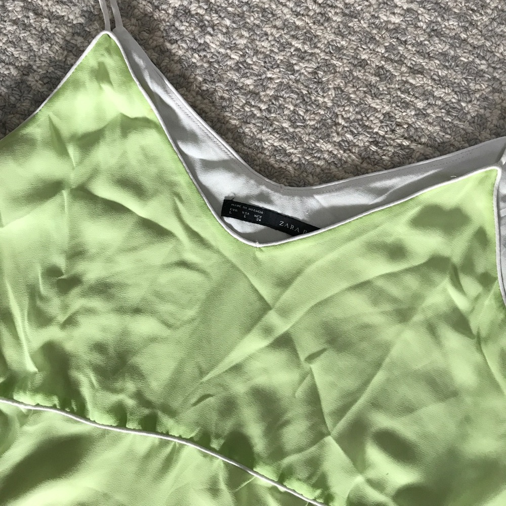 ZARA green cami