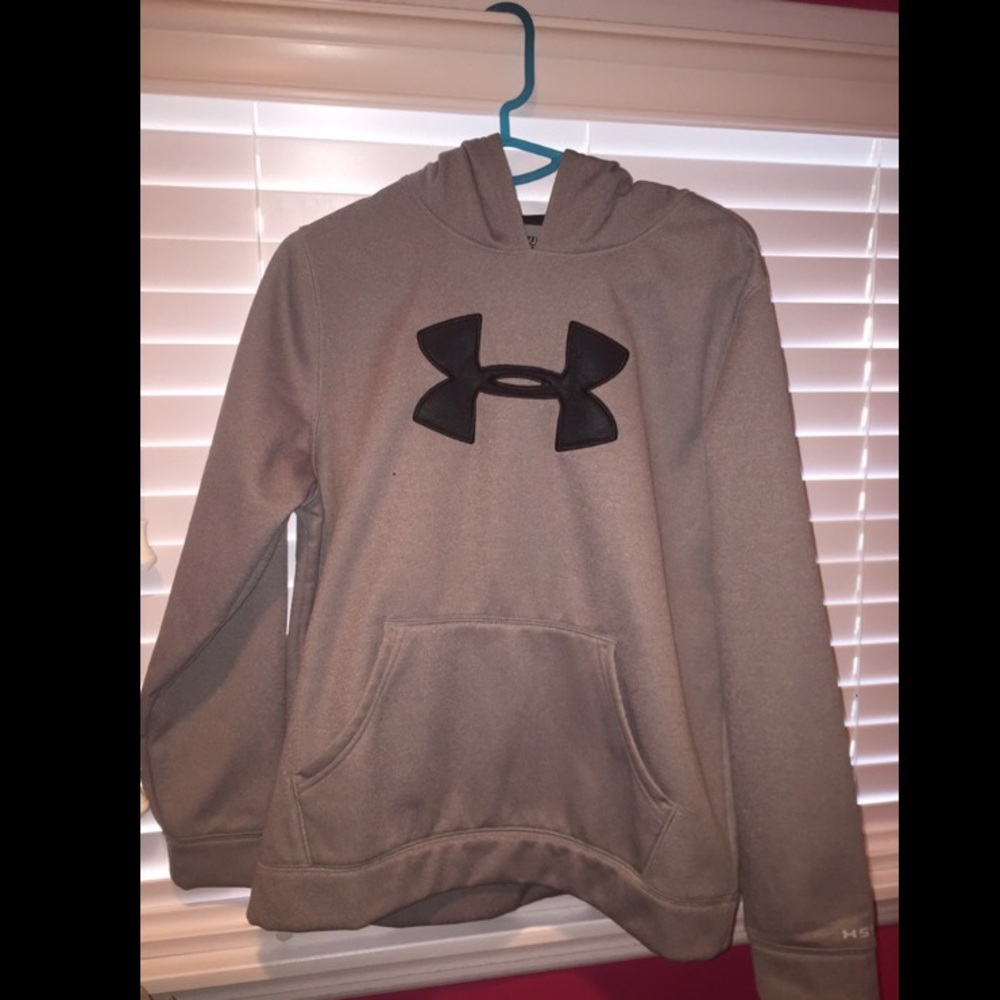 UNDER ARMOUR YOUTH XL GREY SWEATSHIRT
