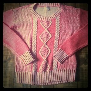 Mossimo cable knit sweater