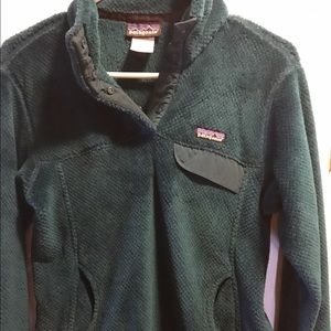 Patagonia fleece turquoise