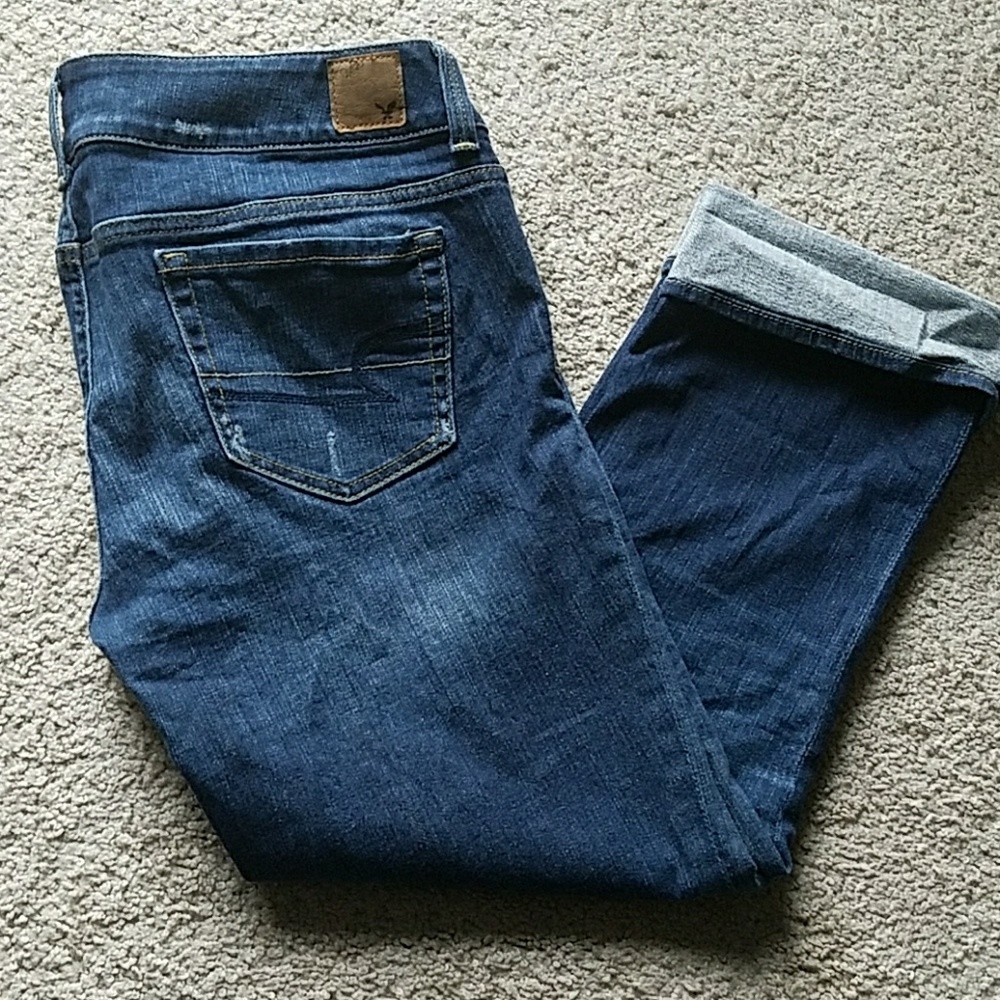 Women's AE crop jeans