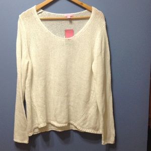 Lilly Pulitzer Resort White Amory Sweater XL