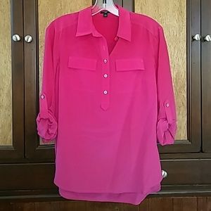 Ann Taylor silk blouse sz 0