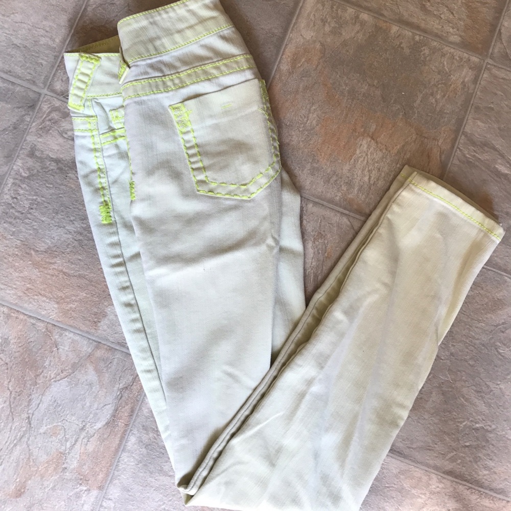 Maurice's Light Green Skinny Jean XS