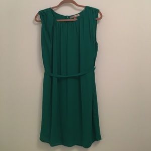Green Shift Dress