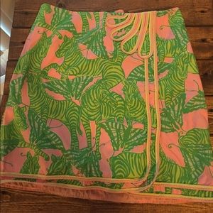Lilly Pulitzer Zebra Skirt