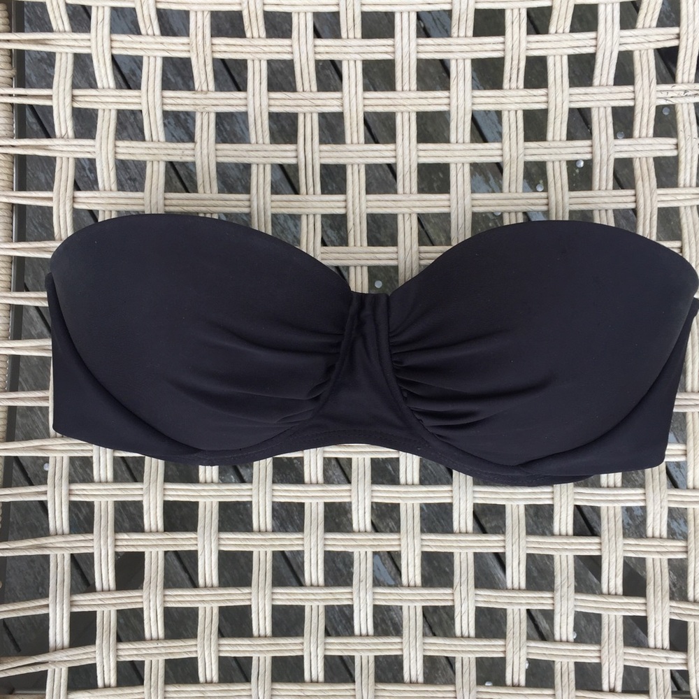 Convertible Bikini Top - Strapless Retro Swimwear