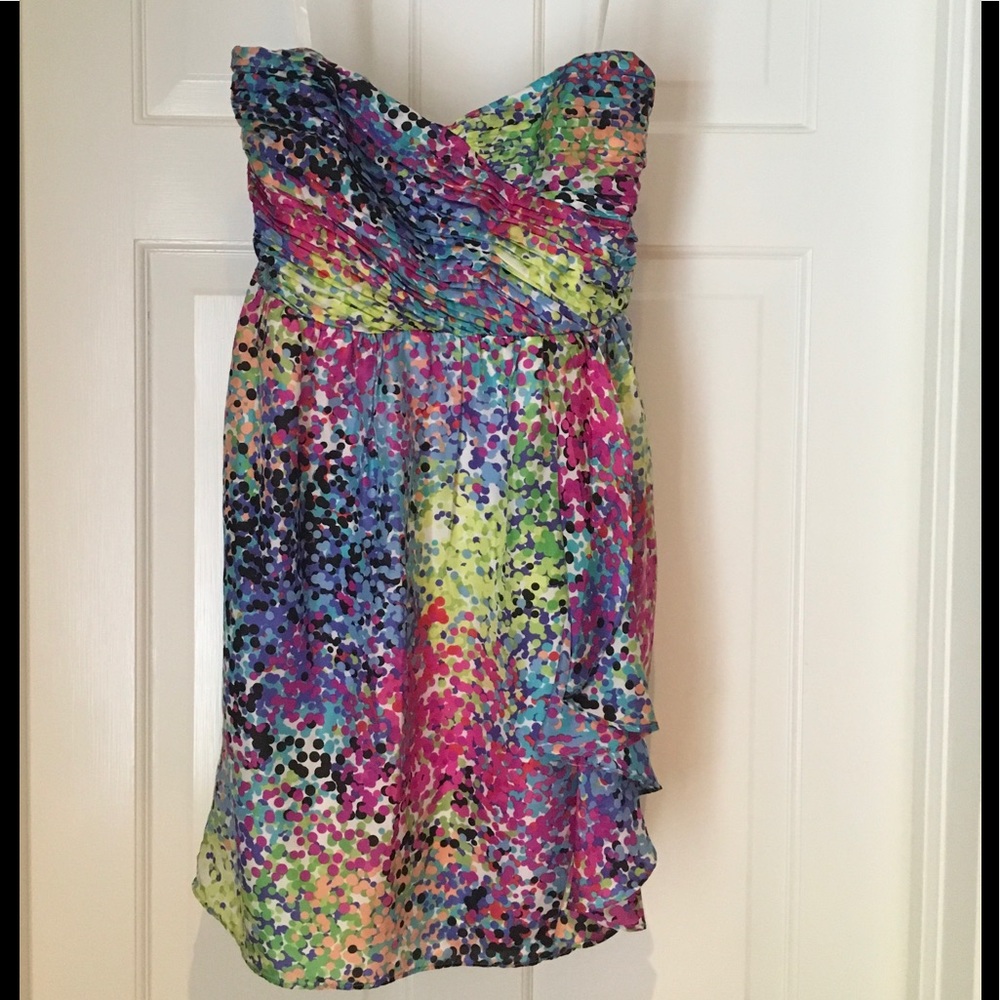 Shoshanna Strapless Cocktail Dress