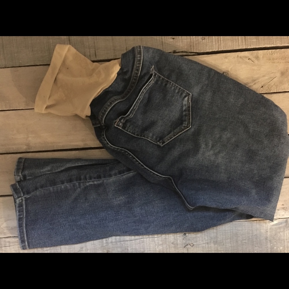 Jessica Simpson large maternity jeans!!!