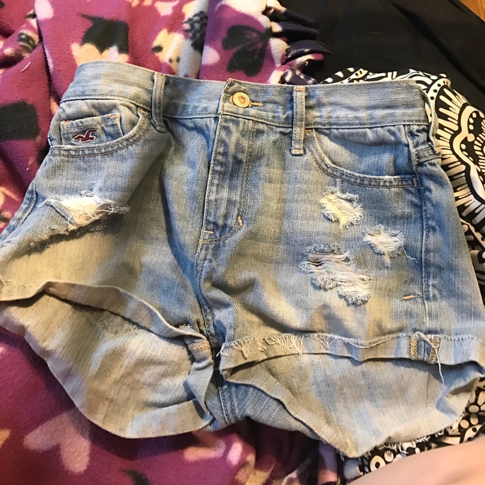 Hollister high waist shorts