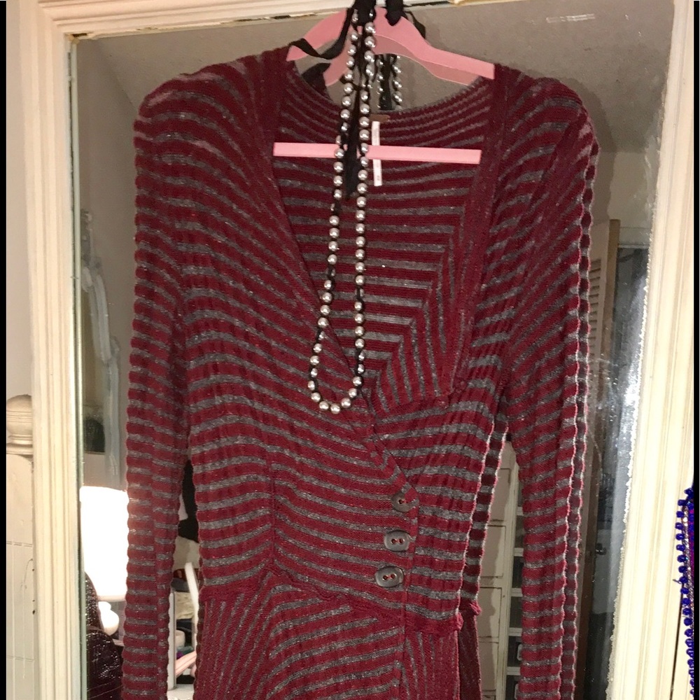 Free people sweater/duster
