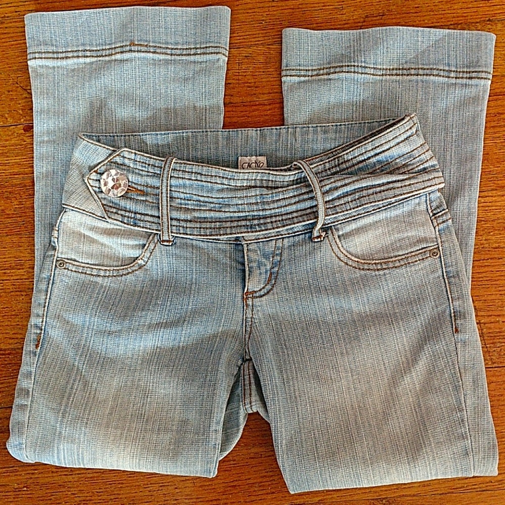Cache Glam Crop Jeans