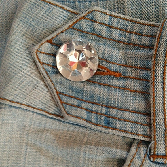 Cache Glam Crop Jeans - Picture 2 of 4