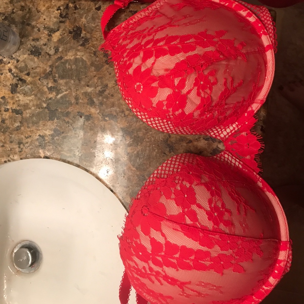 Victoria's Secret red bra