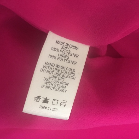 NWT - Nordstrom 1. State pink ruffle midi dress - Picture 6 of 6