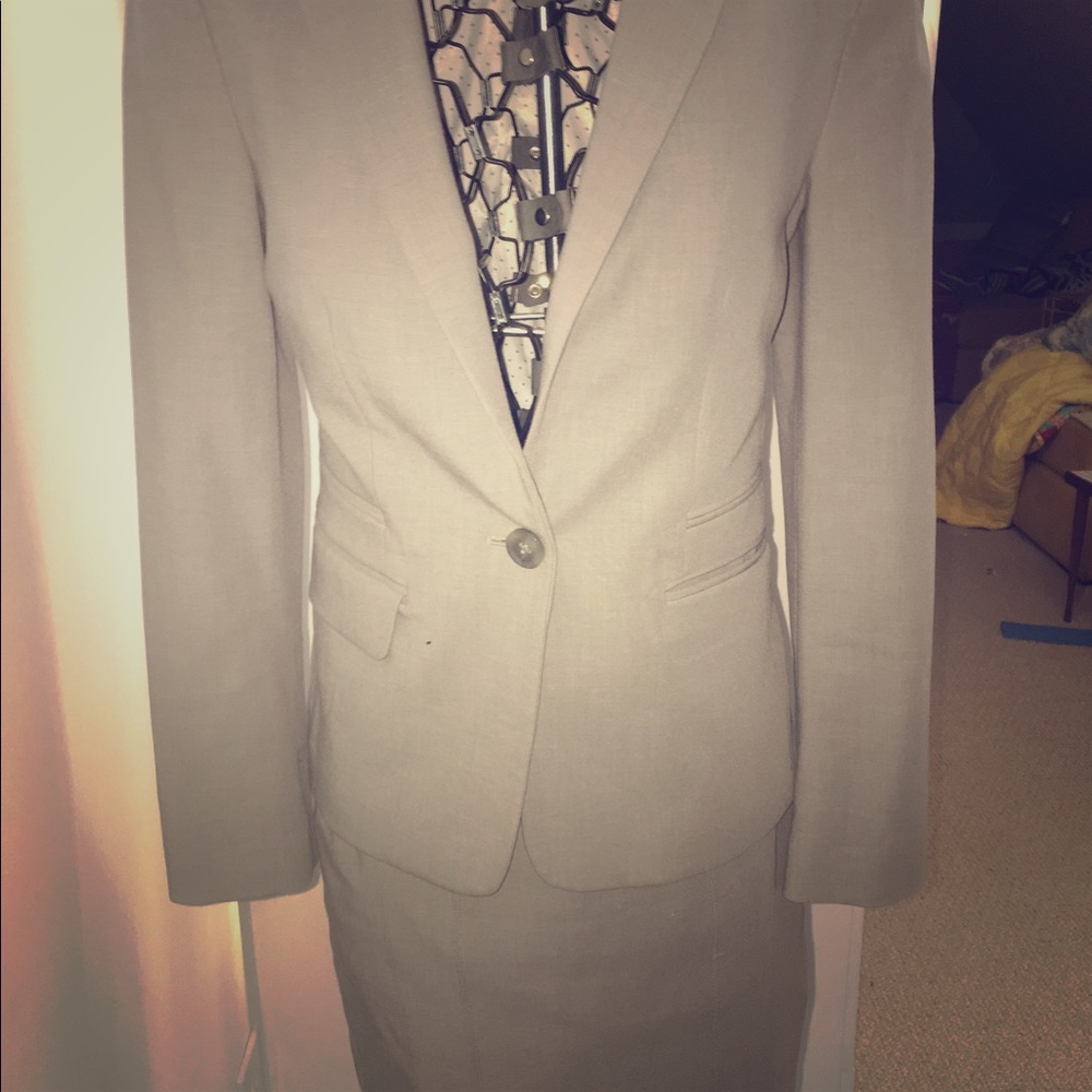 Express Women's Gray Suit