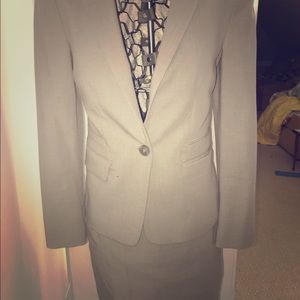 Express Women's Gray Suit