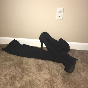 Sexy over the knee boots