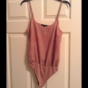 Tan bodysuit