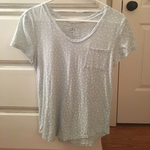 LOFT polka dot tee