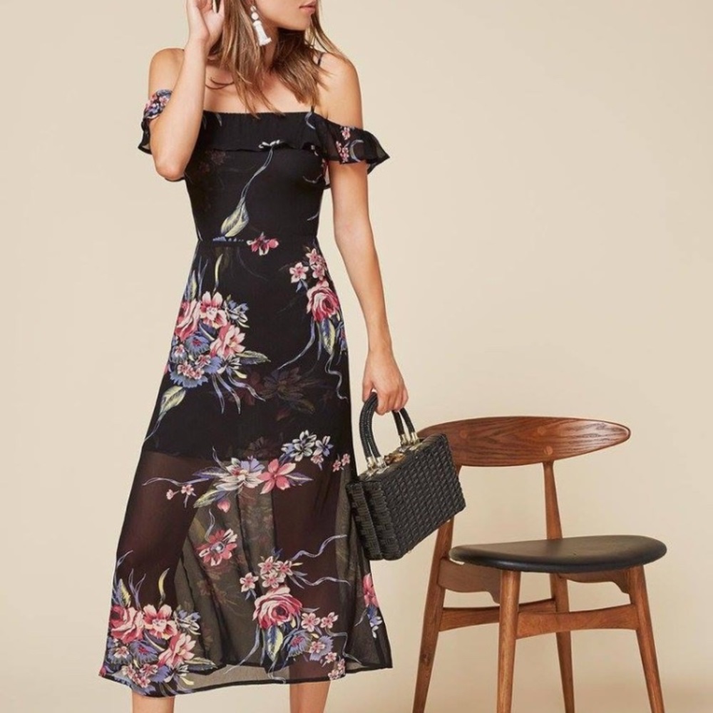 Reformation Hydrangea Dress size 2