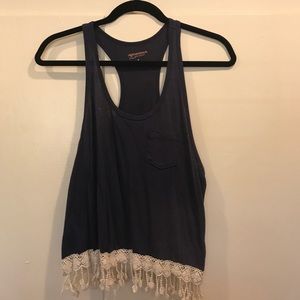 Blue Tank Top (Boho)
