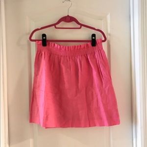 J. Crew Cotton/Linen Sidewalk skirt size 12