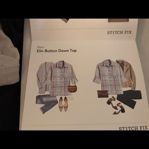 XL Stitch Fix Mavi Elin Button Down