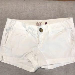 SO white shorts
