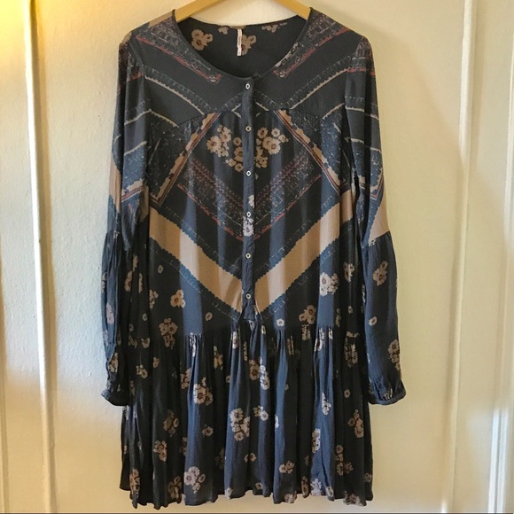 Free People Dresses & Skirts - Free People Drop Waist Dress, Small