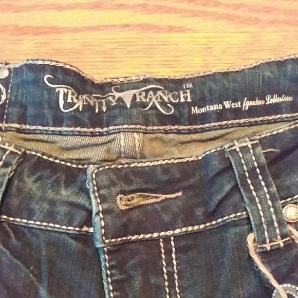 Trinity ranch hip hugger denim jeans - Picture 3 of 8