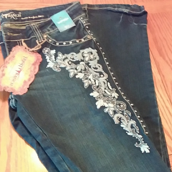 Trinity ranch hip hugger denim jeans - Picture 6 of 8