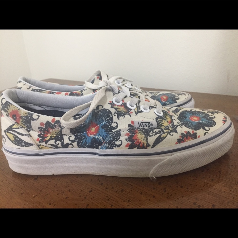 Floral Vans Size 5.5