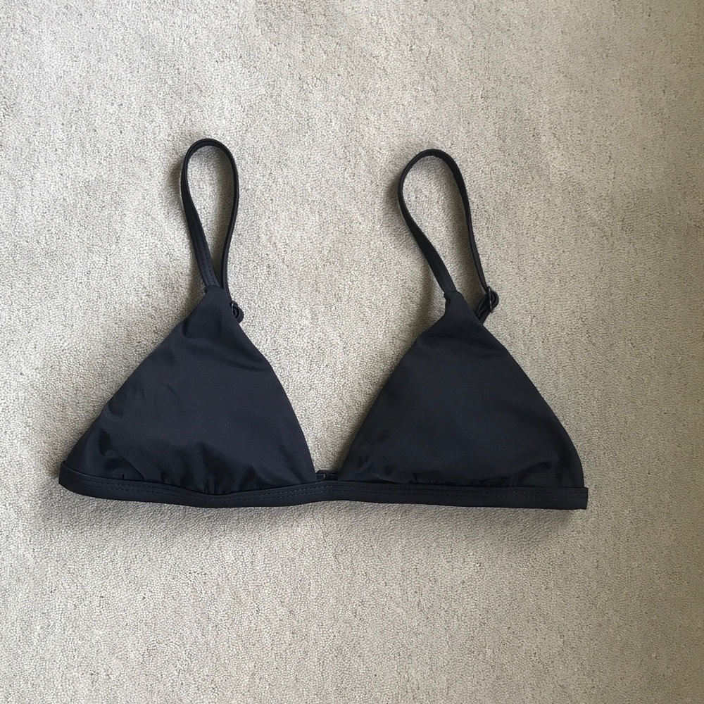 Black Leith Bikini Top