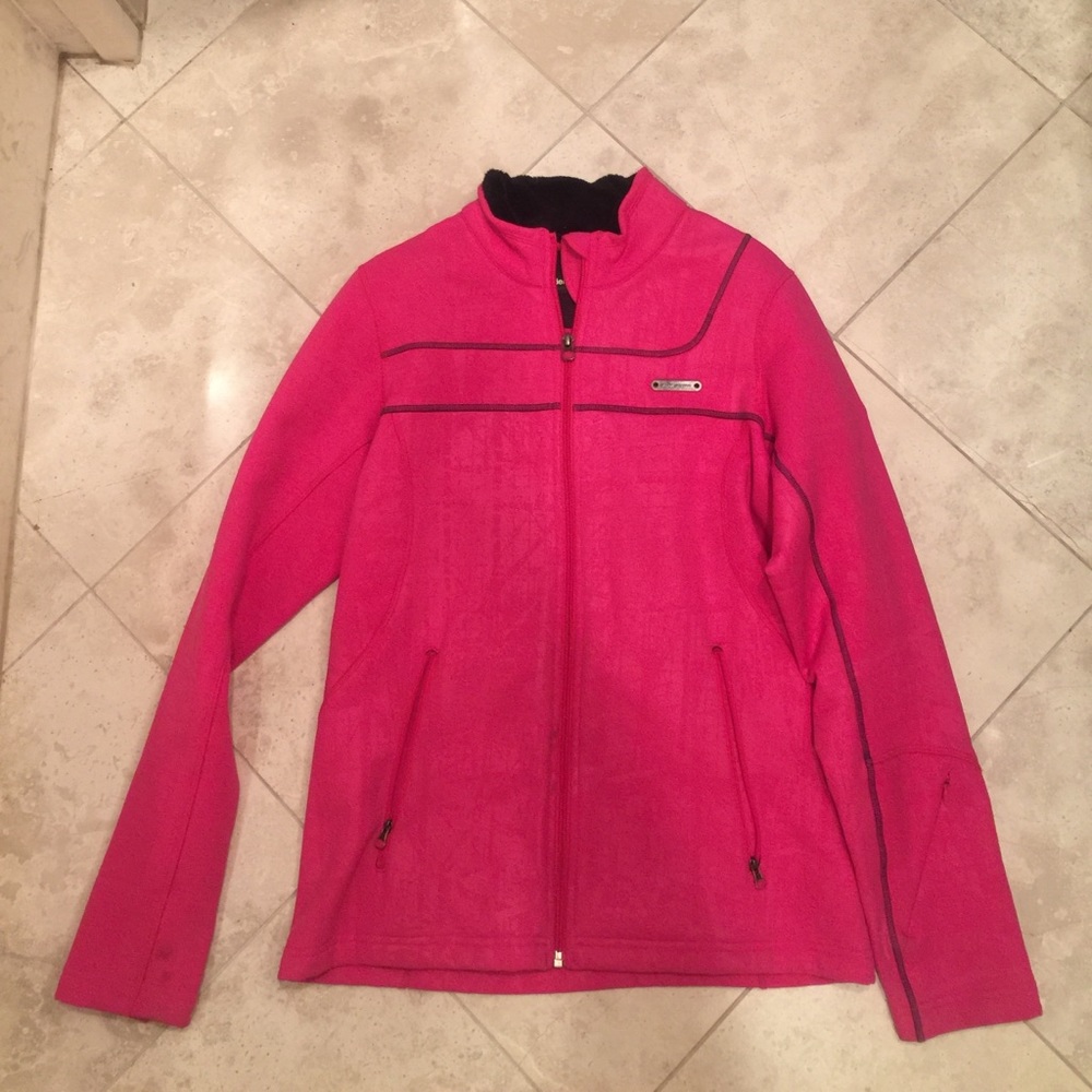 Under Armor Pink Zip Up Jacket