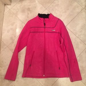 Under Armor Pink Zip Up Jacket