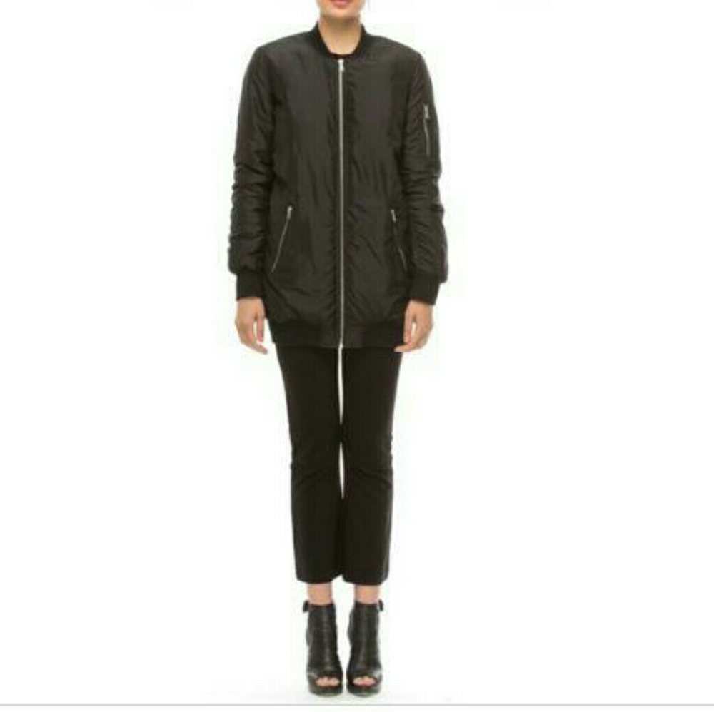🌸WALTER BAKER 🌸 *NEW* Long Bomber Jacket