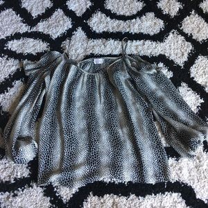 Parker off the shoulder top with straps