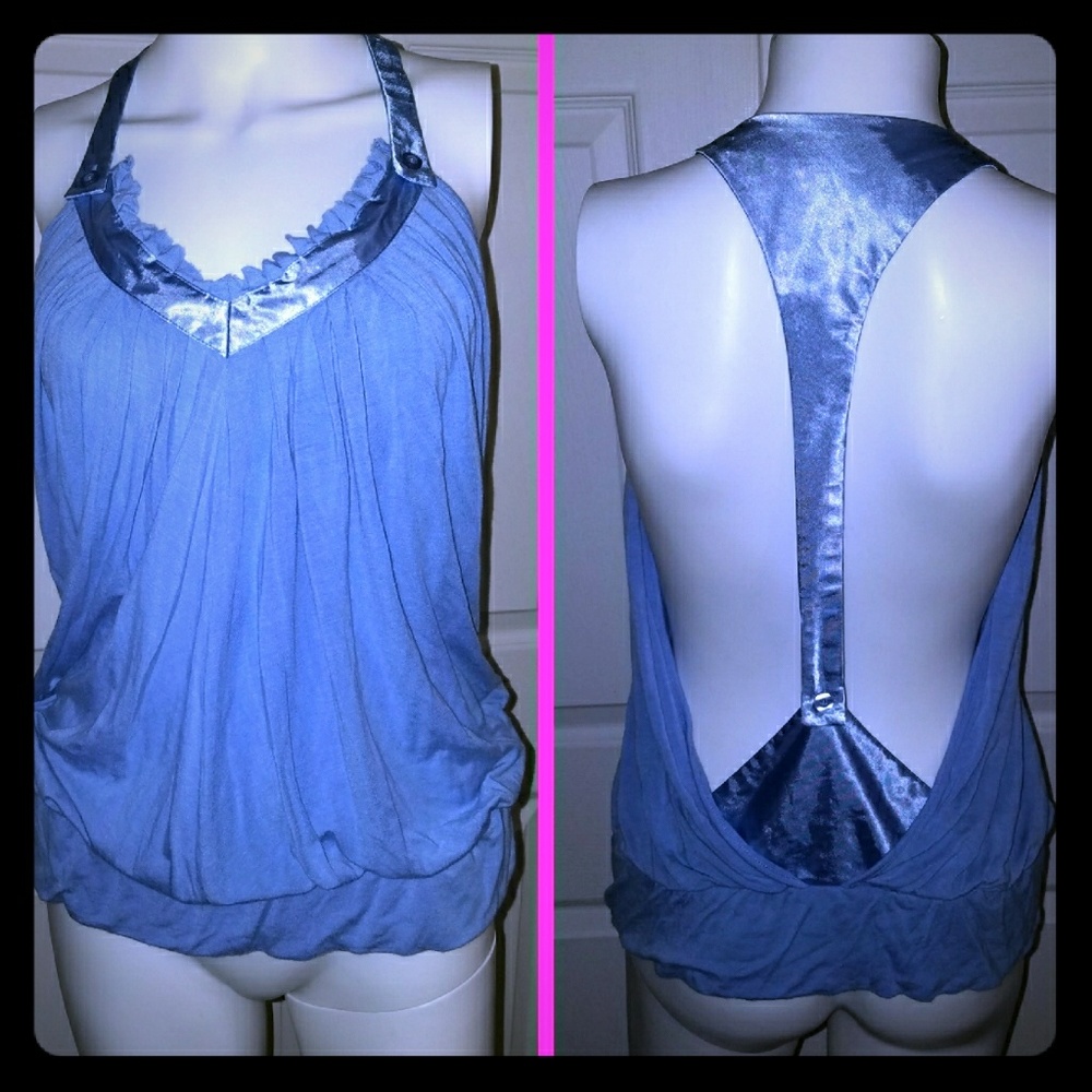 Open Back Side Boob Tank Top