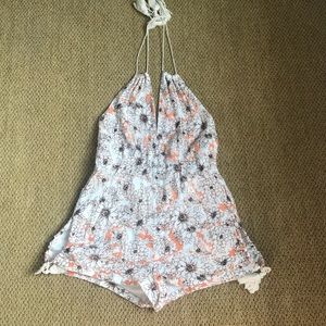 Flowered Romper