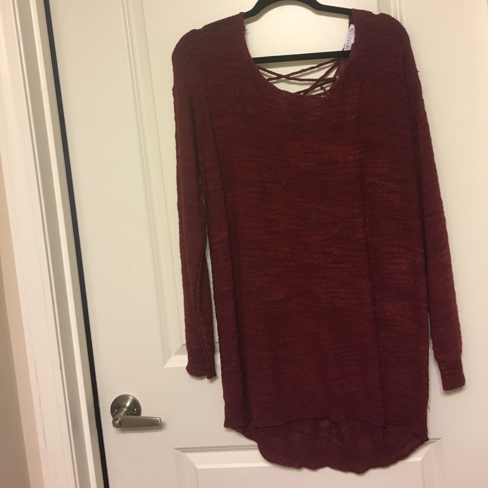 Maroon Sweater