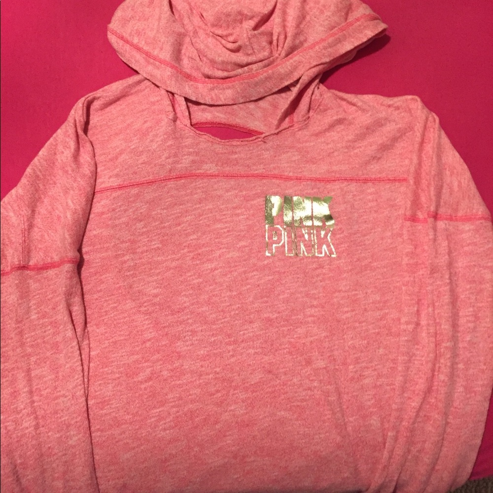 PINK Sweatshirt Open Back
