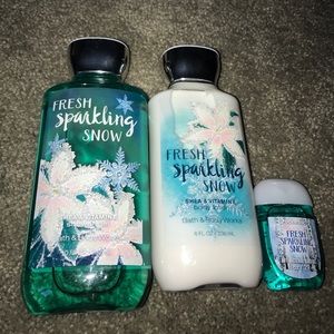 B&BW fresh sparkling snow set