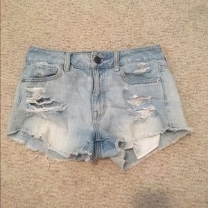 American Eagle high rise shorts