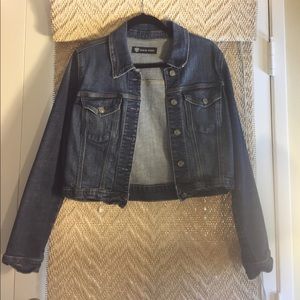 Short blue Jean jacket
