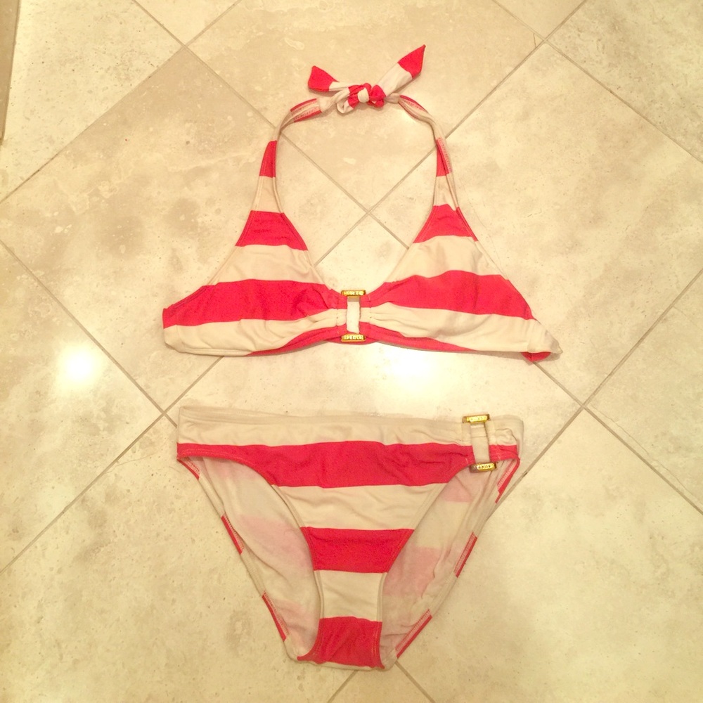 Ralph Lauren Striped Bathing Suit