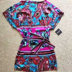 ✨Host Pick✨NWT Muse Multi-Patterned Silk Tunic