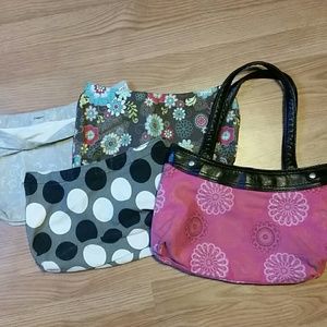 31 black handle exchangable purse