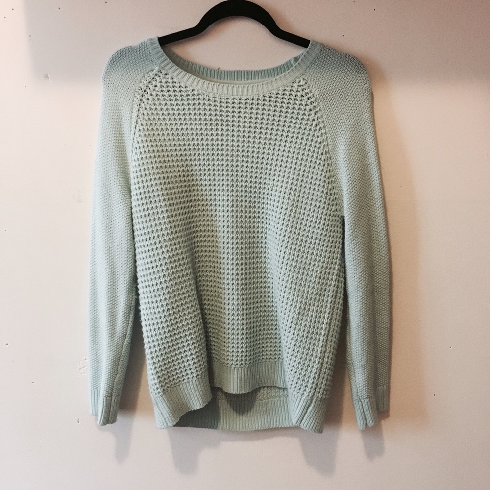 Soft Mint Green Sweater